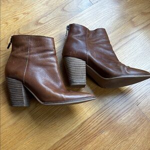 Lucky Brand Chestnut Ankle Booties